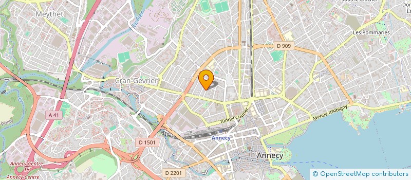 localisation de l'entreprise MADAME ESMA SARISIN  ANNECY