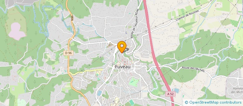 localisation de l'entreprise MADAME ESMAA BAGHDAD BELHADJ  FUVEAU