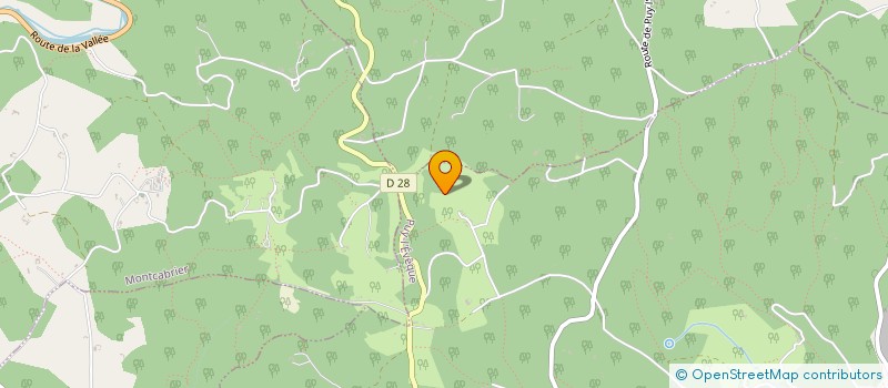 localisation de l'entreprise MADAME ESMEE AX  PUY-L'EVEQUE