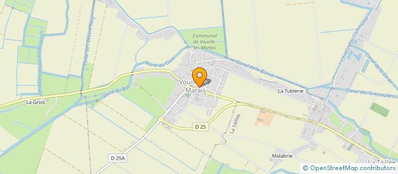 localisation de l'entreprise MADAME ESMERALDA BOEUF à VOUILLE-LES-MARAIS