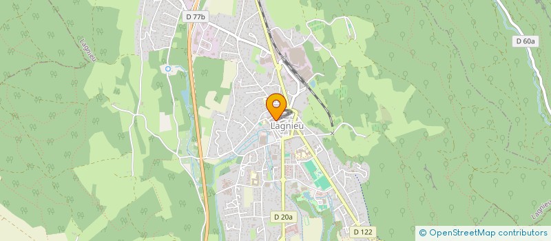 localisation de l'entreprise MADAME ESMERALDA BOQUESTAL  LAGNIEU