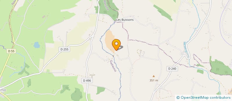 localisation de l'entreprise MADAME ESMERALDA LEPENNETIER  SOURDEVAL