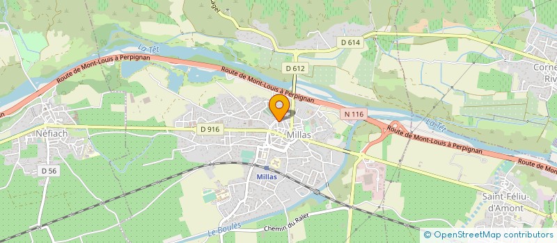 localisation de l'entreprise MADAME ESMERALDA MAZARICO  MILLAS