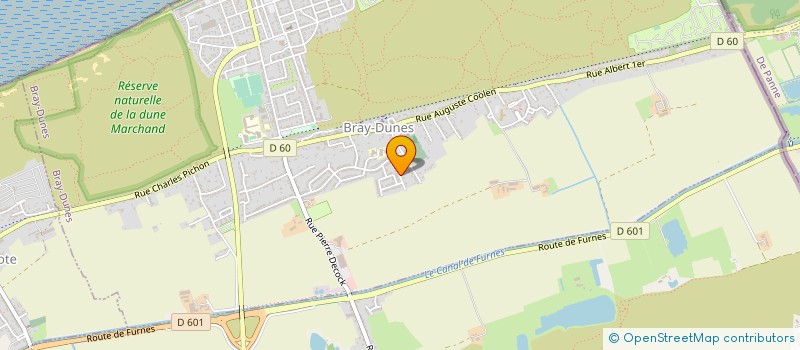 localisation de l'entreprise MADAME ESMINA ZERROUG  LEFFRINCKOUCKE