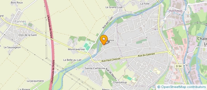 localisation de l'entreprise MADAME ESMONE DIE à CHATEAUROUX