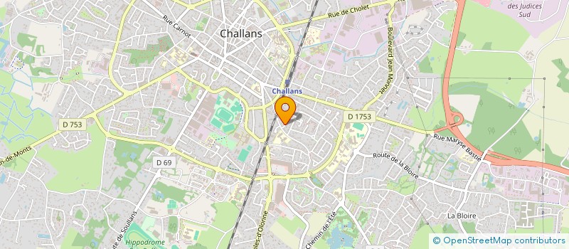 localisation de l'entreprise MADAME ESPERANZA DI MARCO à CHALLANS