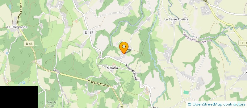 localisation de l'entreprise MADAME ESPERANZA MACORIG  SAINT-SORLIN-DE-VIENNE