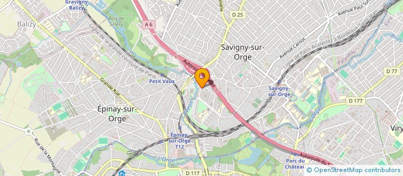 localisation de l'entreprise MADAME ESPOIR NIAGNE  SAVIGNY-SUR-ORGE