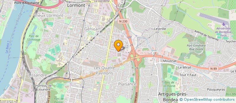 localisation de l'entreprise MADAME ESRA AKPINAR  LORMONT