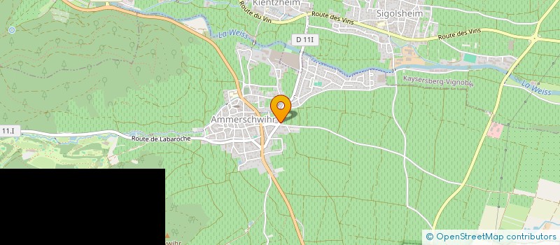 localisation de l'entreprise MADAME ESRA EKINCI  AMMERSCHWIHR