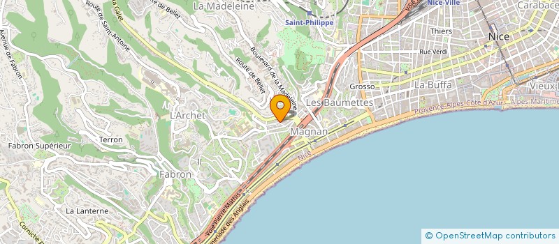 localisation de l'entreprise MADAME ESRA GEBESOGLU à NICE