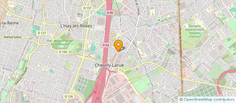 localisation de l'entreprise MADAME ESRAA EL DAHSHOURY  L'HAY-LES-ROSES