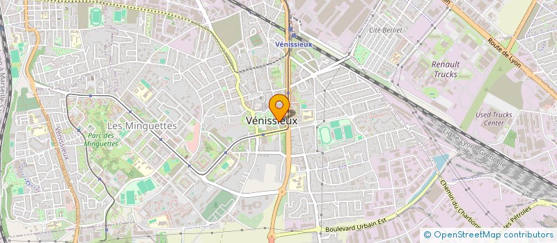 localisation de l'entreprise MADAME ESSAID AZERARAK  VENISSIEUX