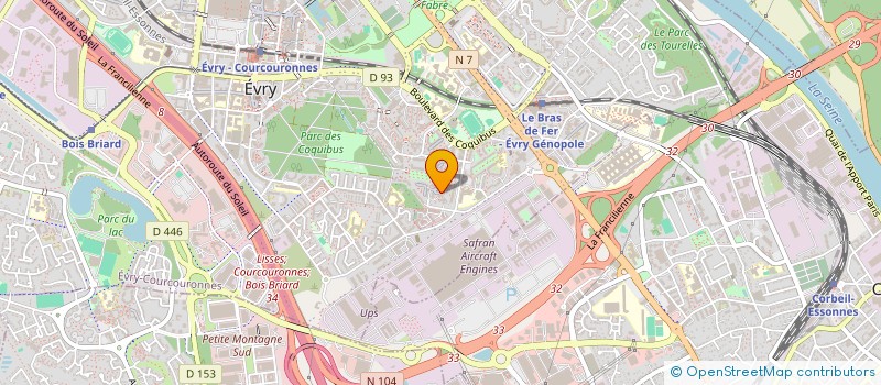 localisation de l'entreprise MADAME ESSELINE GENEVIEVE  VILLABE