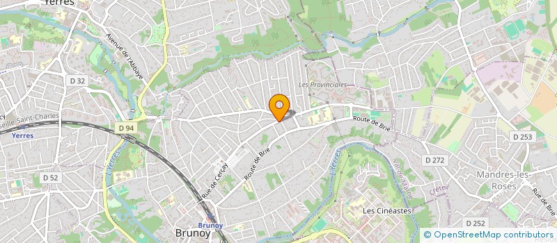 localisation de l'entreprise MADAME ESSI AHODIKPE  BRUNOY