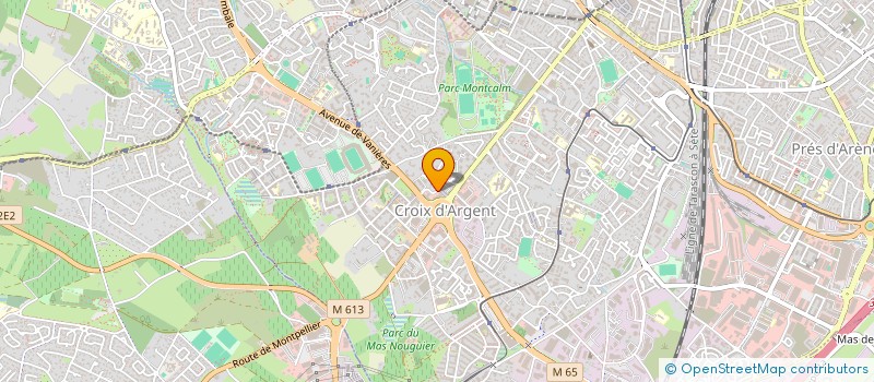 localisation de l'entreprise MADAME ESSI ALLITTEH à MONTPELLIER