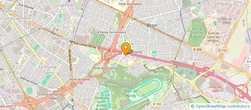 localisation de l'entreprise MADAME ESSI-MARIE GALE  BRON