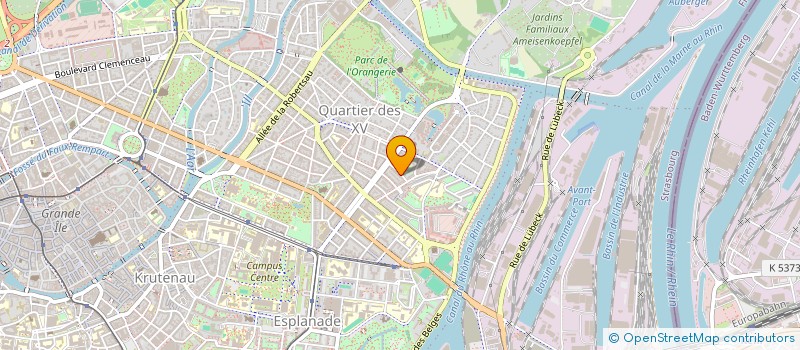 localisation de l'entreprise MADAME ESSIA KHARCHI  STRASBOURG