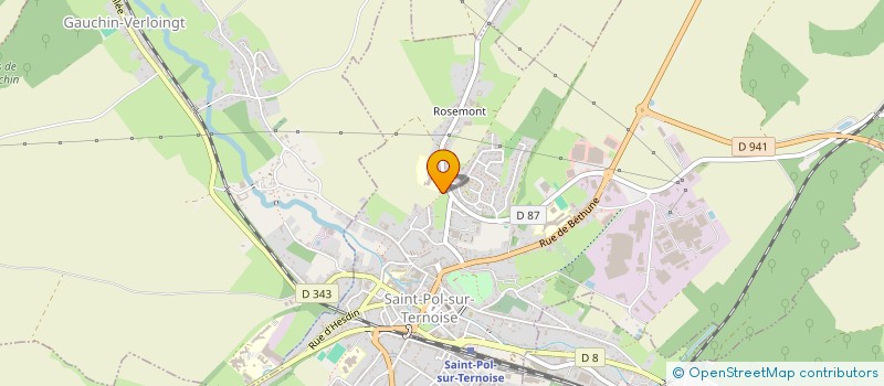 localisation de l'entreprise MADAME ESSIVI D ALMEIDA à SAINT-POL-SUR-TERNOISE