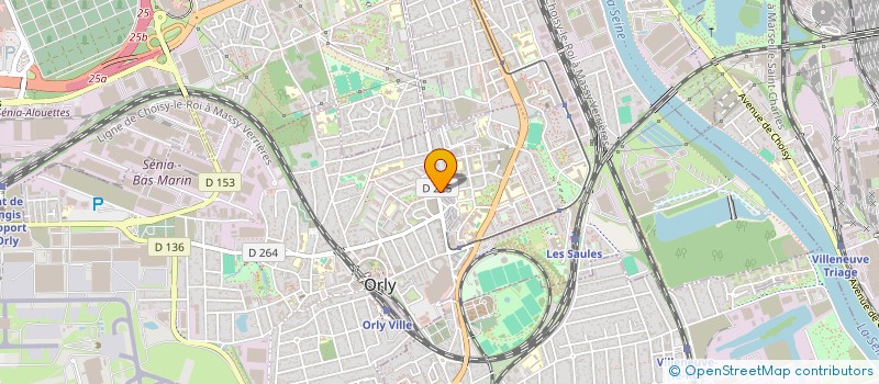 localisation de l'entreprise MADAME ESSYA DUPUY  ORLY