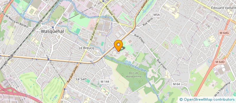 localisation de l'entreprise MADAME ESSYA SAHLI  CROIX