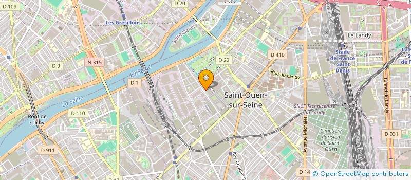 localisation de l'entreprise MADAME ESTASIE-PERESSE FANOU-AKO à SAINT-OUEN-SUR-SEINE
