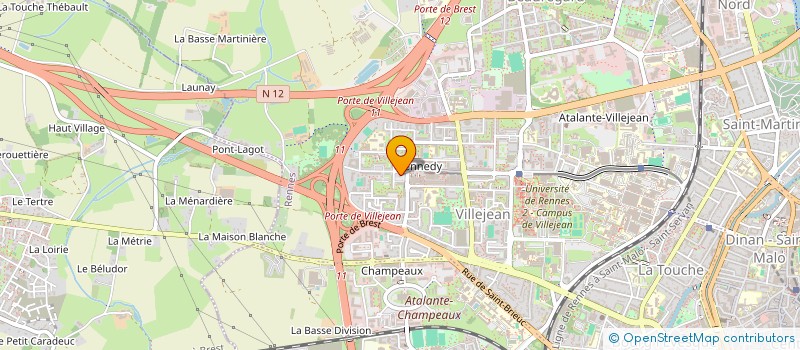 localisation de l'entreprise MADAME ESTEE CANDILLIER  RENNES