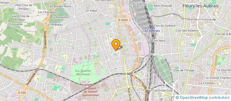 localisation de l'entreprise MADAME ESTEFANIA MIGUEL DE CARVALHO à ORLEANS