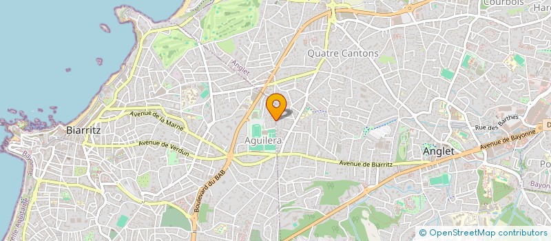 localisation de l'entreprise MADAME ESTEFANIA MONTOYA  BIARRITZ