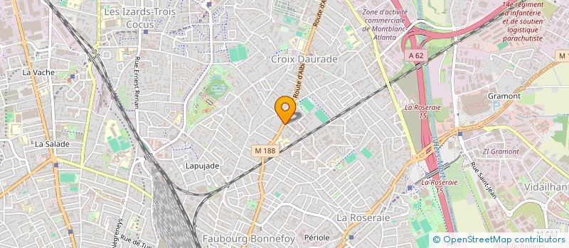 localisation de l'entreprise MADAME ESTEFANIA ORTIZ à TOULOUSE