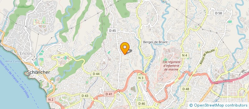 localisation de l'entreprise MADAME ESTEFANY DE LA ROSA LIRIANO  FORT-DE-FRANCE