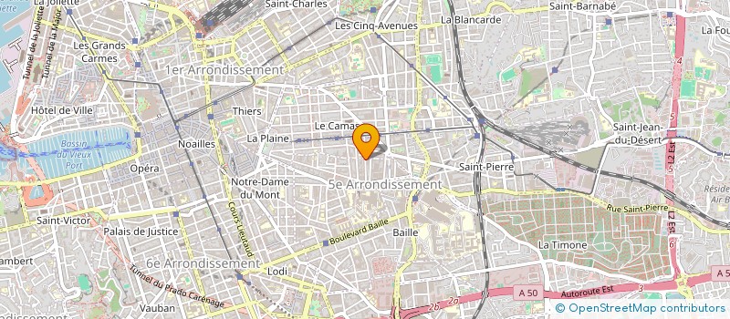 localisation de l'entreprise MADAME ESTEFANY FAJARDO GUTIERREZ à MARSEILLE