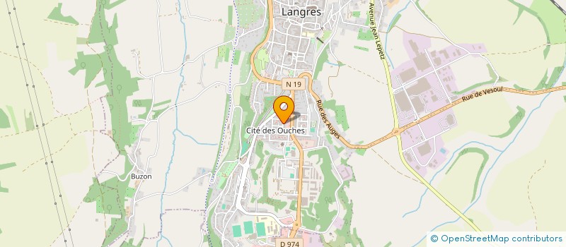 localisation de l'entreprise MADAME ESTEL LEBRETON à LANGRES