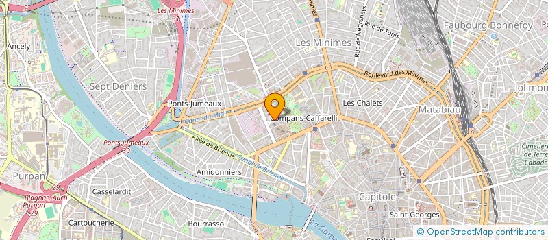 localisation de l'entreprise MADAME ESTELA CARDOSO DE BEM  TOULOUSE