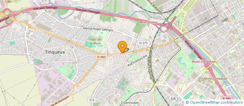 localisation de l'entreprise MADAME ESTELA CERQUEIRA  TINQUEUX