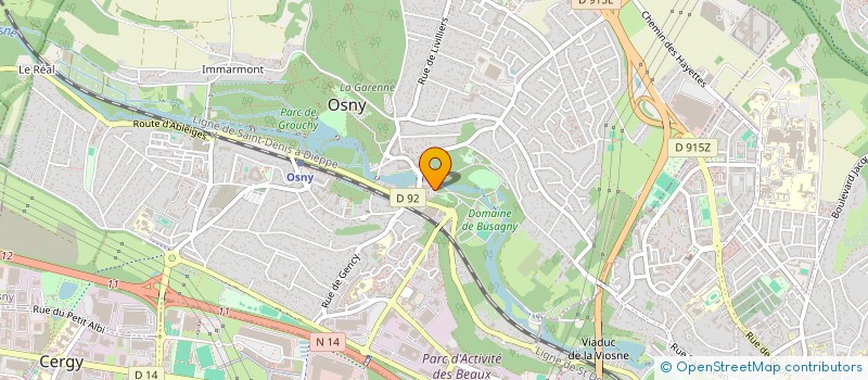 localisation de l'entreprise MADAME ESTELA PINEDA LOPEZ  OSNY