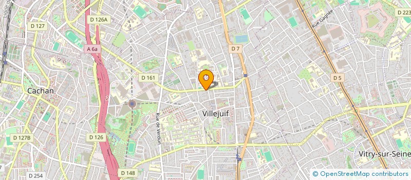 localisation de l'entreprise MADAME ESTELA SANCHEZ à VILLEJUIF