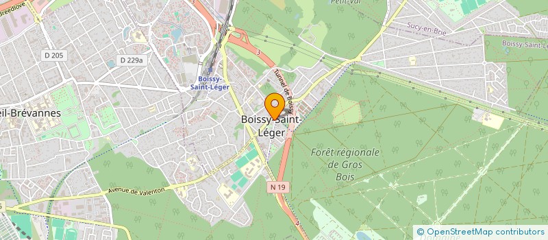 localisation de l'entreprise MADAME ESTELLA DA SILVA à BOISSY-SAINT-LEGER