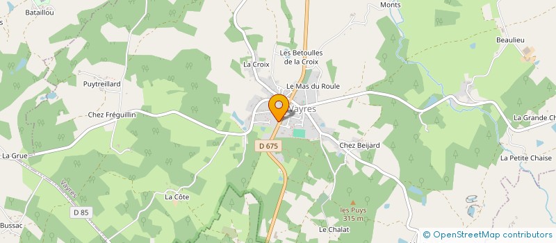 localisation de l'entreprise MADAME ESTELLA PAUSE à VAYRES