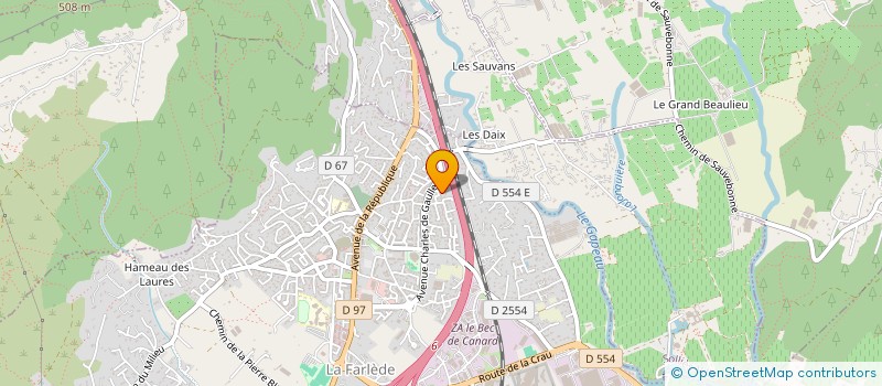 localisation de l'entreprise MADAME ESTELLA SEGARD  LA FARLEDE