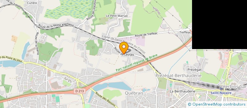 localisation de l'entreprise MADAME ESTELLE ABID  SAINT-NAZAIRE