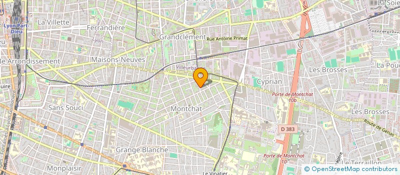 localisation de l'entreprise MADAME ESTELLE ABITAN  LYON