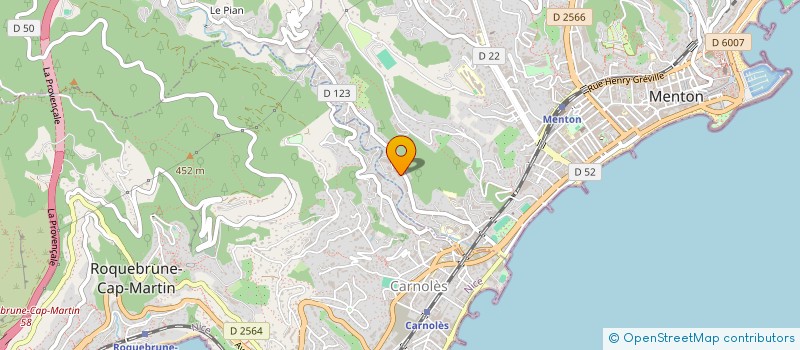 localisation de l'entreprise MADAME ESTELLE ADELLI à MENTON