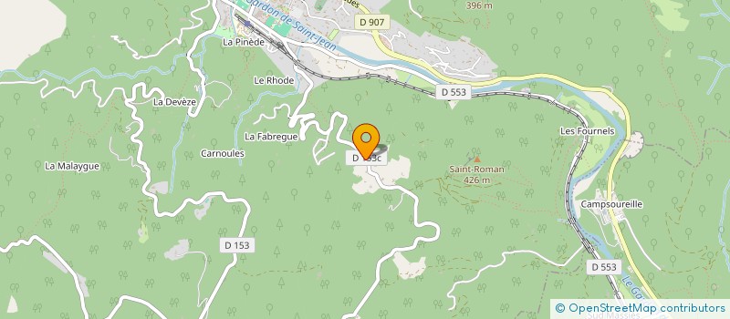 localisation de l'entreprise MADAME ESTELLE ALLAIRE  SAINT-JEAN-DU-GARD