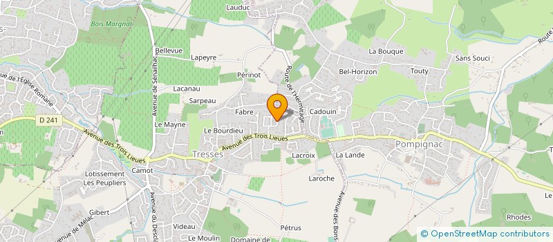 localisation de l'entreprise MADAME ESTELLE ANDEME EDZANG  TRESSES