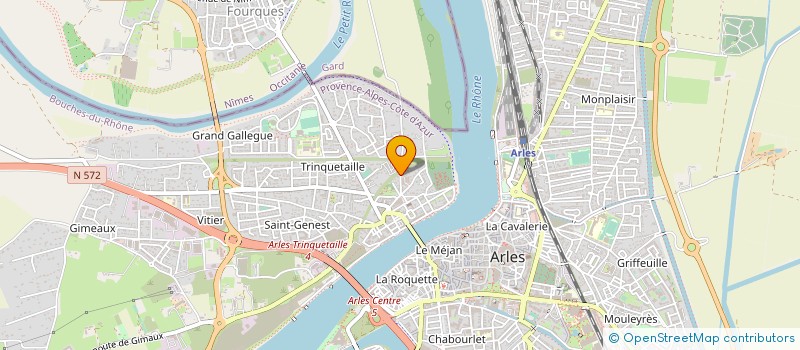 localisation de l'entreprise MADAME ESTELLE ANGEBAULT à ARLES