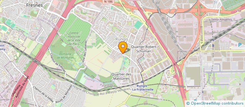 localisation de l'entreprise MADAME ESTELLE ARESCY à RUNGIS