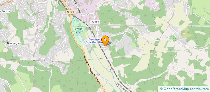 localisation de l'entreprise MADAME ESTELLE ARNE  TRELISSAC