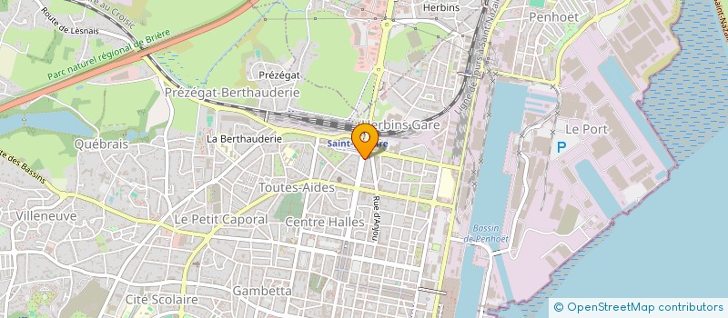 localisation de l'entreprise MADAME ESTELLE ARNOULD  SAINT-NAZAIRE