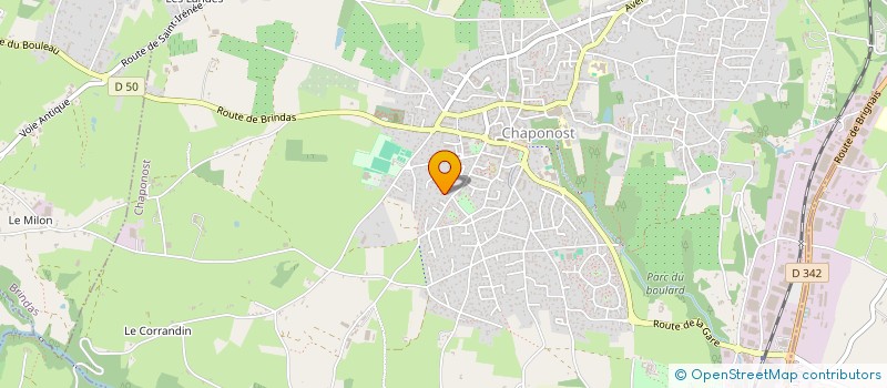 localisation de l'entreprise MADAME ESTELLE ASSEUFI  CHAPONOST